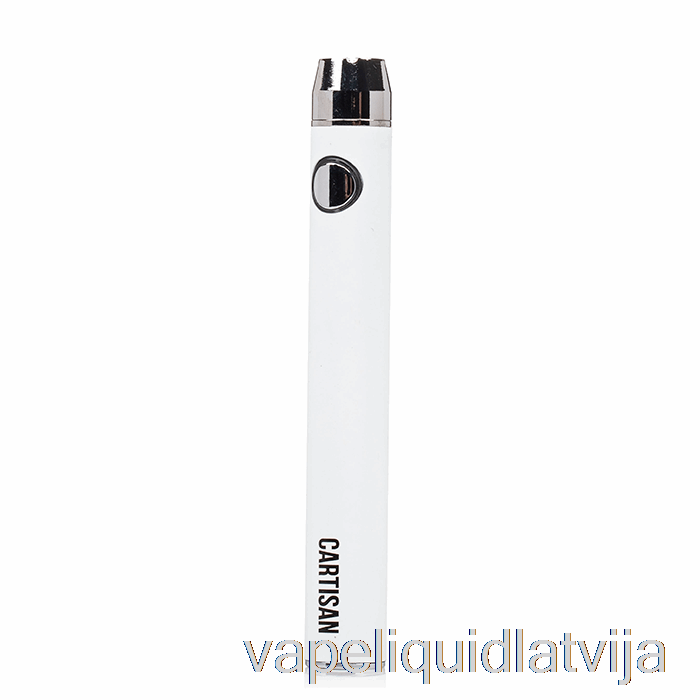 Cartisan Button Vv 900 Dual Charge 510 Akumulators [usb-c] Balts Vape šķidrums